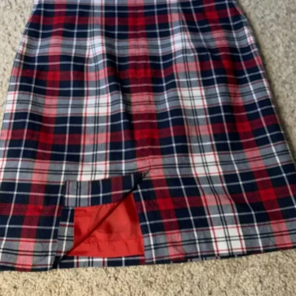 Tommy Hilfiger Plaid Dress Strapless - Picture 5 of 7